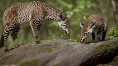 The Delicate Balance Capturing Feeding Moments in Conservation Areas