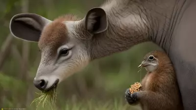 The Delicate Balance Capturing Feeding Moments in Conservation Areas
