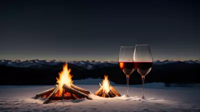 A Wintry Wine on a Snowy Night