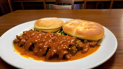 Homemade Food Presentations at a Literary Library Café