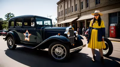 Vibrant Portraiture The Intersection of Vehicles and Identity