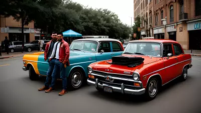 Vibrant Portraiture The Intersection of Vehicles and Identity