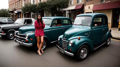 Vibrant Portraiture The Intersection of Vehicles and Identity
