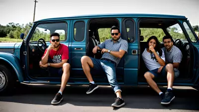 Vibrant Portraiture The Intersection of Vehicles and Identity