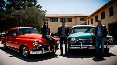 Vibrant Portraiture The Intersection of Vehicles and Identity