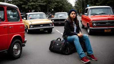 Vibrant Portraiture The Intersection of Vehicles and Identity