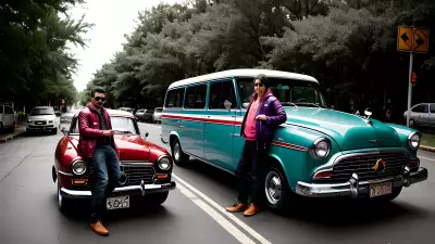 Vibrant Portraiture The Intersection of Vehicles and Identity