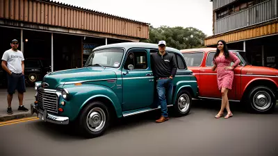 Vibrant Portraiture The Intersection of Vehicles and Identity