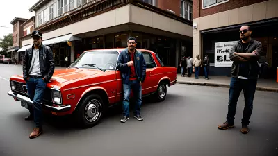 Vibrant Portraiture The Intersection of Vehicles and Identity