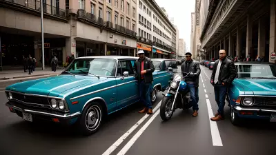 Vibrant Portraiture The Intersection of Vehicles and Identity
