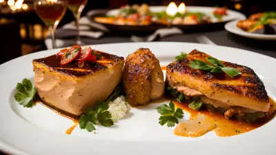 Capturing Culinary Elegance Photographing High End Dishes at a Luxury Resort