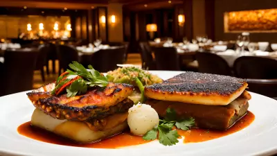 Capturing Culinary Elegance Photographing High End Dishes at a Luxury Resort