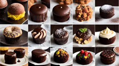 Sizzle with Sweet Delights Food Photography for a Chocolate Factory Confectionery