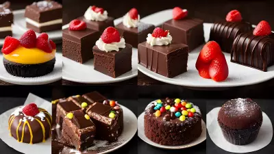 Sizzle with Sweet Delights Food Photography for a Chocolate Factory Confectionery