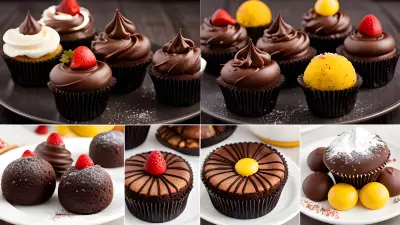 Sizzle with Sweet Delights Food Photography for a Chocolate Factory Confectionery