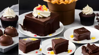 Sizzle with Sweet Delights Food Photography for a Chocolate Factory Confectionery