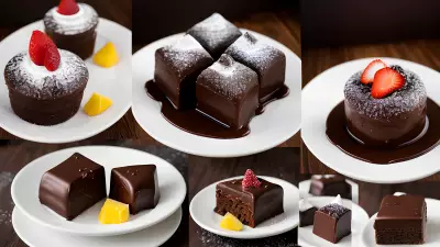 Sizzle with Sweet Delights Food Photography for a Chocolate Factory Confectionery
