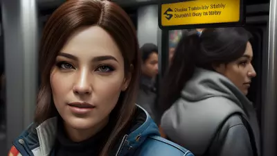 Expressive Faces in a Calmness Portait Mike Kime Inspired Subway Station