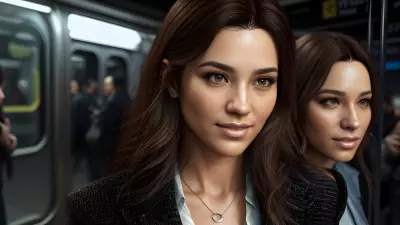 Expressive Faces in a Calmness Portait Mike Kime Inspired Subway Station