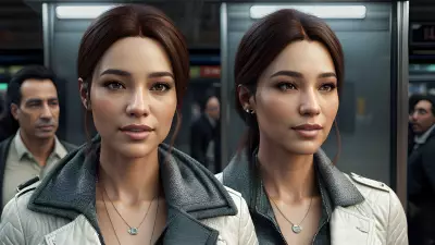 Expressive Faces in a Calmness Portait Mike Kime Inspired Subway Station