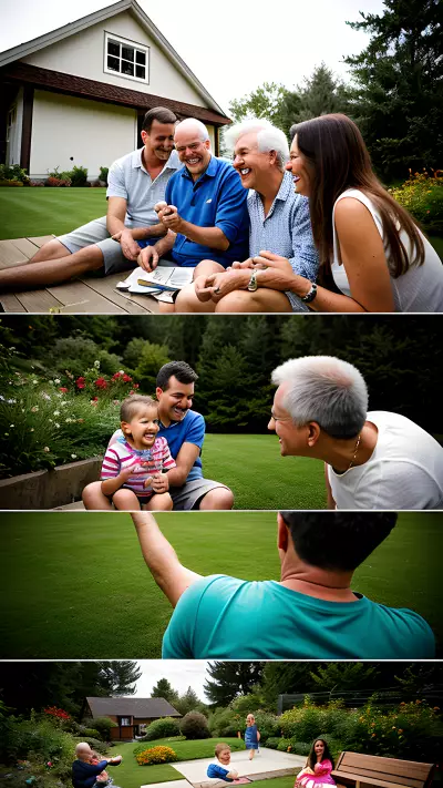 Retrospective Memories Capturing Time with the Davidson Family