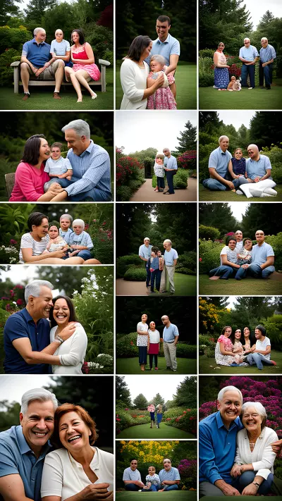 Retrospective Memories Capturing Time with the Davidson Family