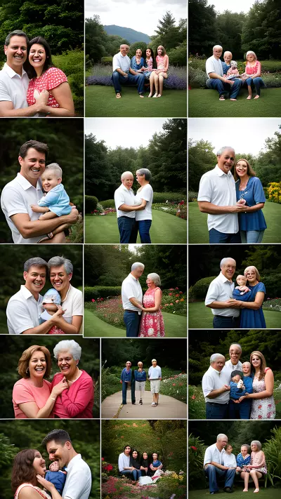 Retrospective Memories Capturing Time with the Davidson Family
