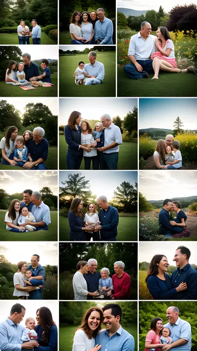 Retrospective Memories Capturing Time with the Davidson Family