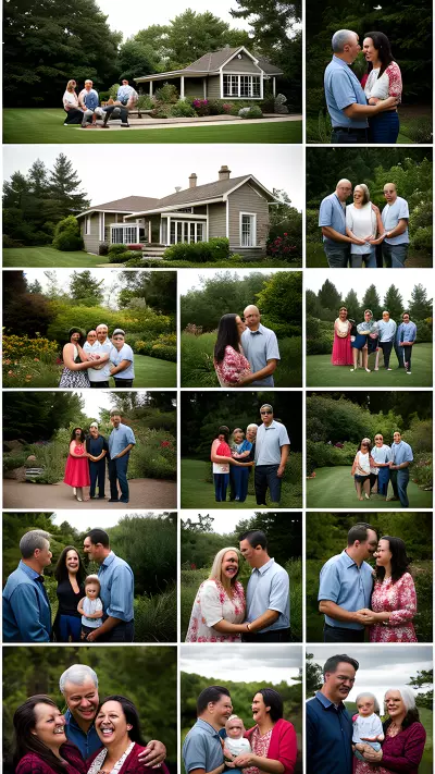 Retrospective Memories Capturing Time with the Davidson Family