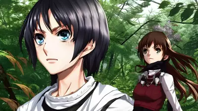 Bold and Serene Portrait of Mikasa Post Titan Fight