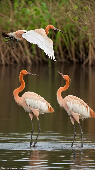 Riparian Biodiversity A Showcase of Natural Artistry through Courtship Displays
