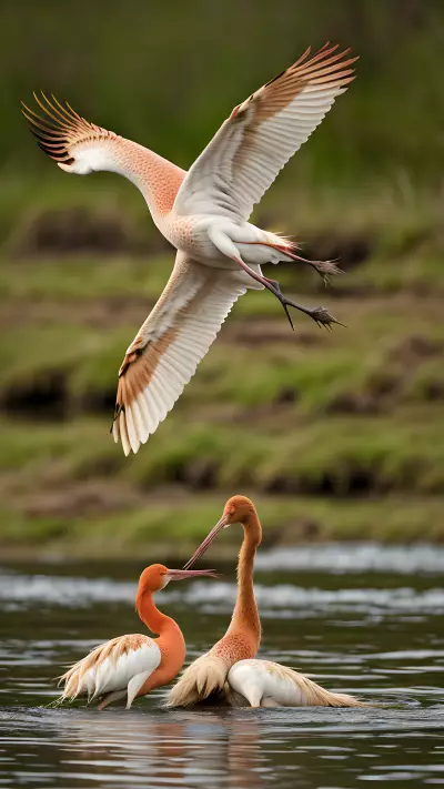 Riparian Biodiversity A Showcase of Natural Artistry through Courtship Displays