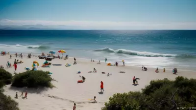 Sandy Shades   A Beach on Canvas