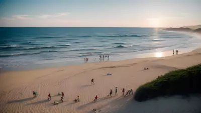 Sandy Shades   A Beach on Canvas