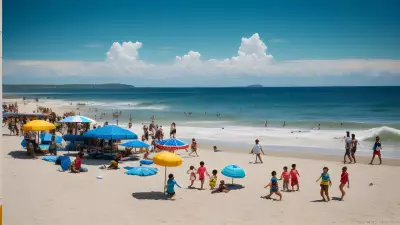 Sandy Shades   A Beach on Canvas