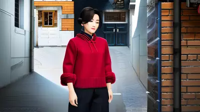 Elegant Portrait in a Quirky Alleyway