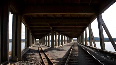Ethereal Exploration A Photographer's Journey Through a Bridge