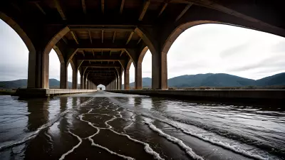 Ethereal Exploration A Photographer's Journey Through a Bridge