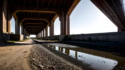 Ethereal Exploration A Photographer's Journey Through a Bridge