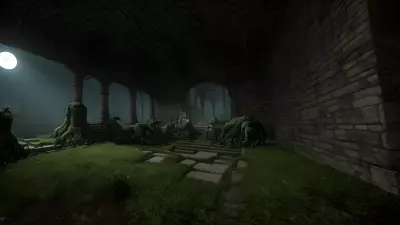 The Haunted Labyrinth A Spectacularly Eerie Encounter with Mythical Creatures