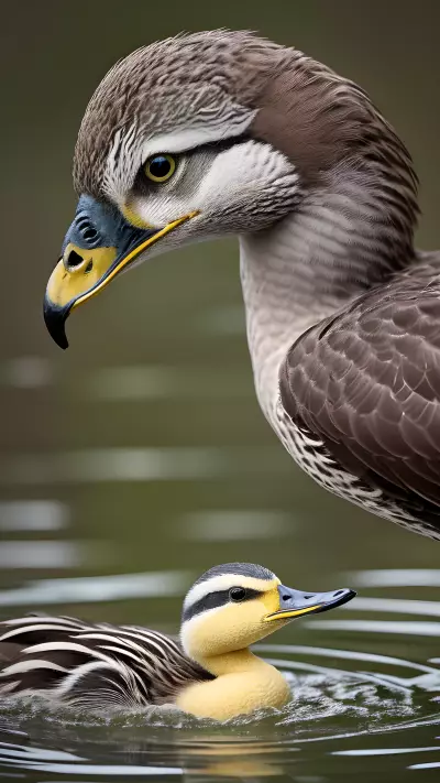 Avian Wonders Witnessing Baby Birds in their Natural Habitat