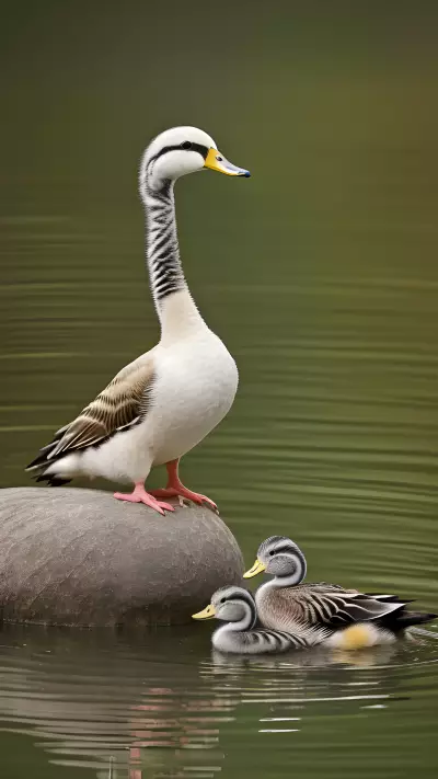 Avian Wonders Witnessing Baby Birds in their Natural Habitat
