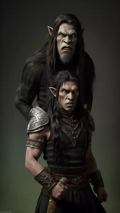 Photography of thrall from World of Warcraft