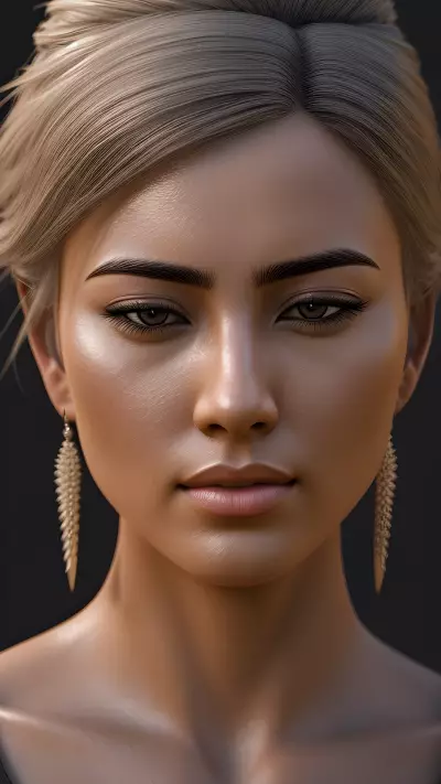 Emotion Through Portraits in a Zen Garden Achieving Clarity