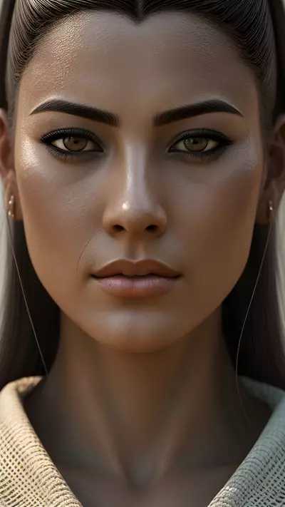 Emotion Through Portraits in a Zen Garden Achieving Clarity