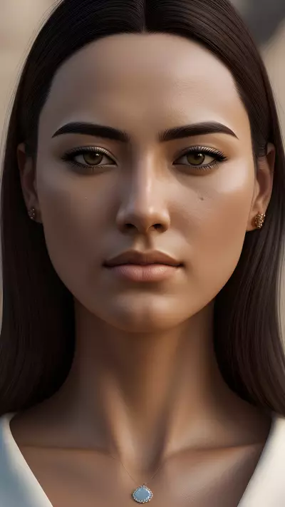 Emotion Through Portraits in a Zen Garden Achieving Clarity
