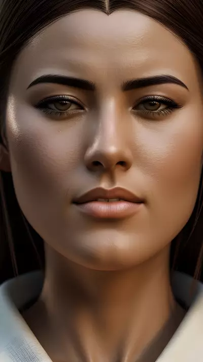 Emotion Through Portraits in a Zen Garden Achieving Clarity