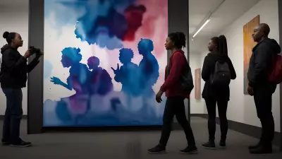 Capturing Untold Stories Watercolor Public Art Featuring People by Kara Walker