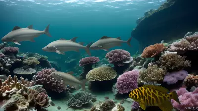 Marine Life Amidst Ecosystem Wonders at the Zoo