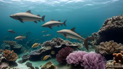 Marine Life Amidst Ecosystem Wonders at the Zoo